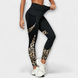 Carmo - Leggings visoki struk s leopard uzorkom