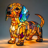 CãoSalsicha - Lampa od Staklenih Mozaika