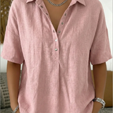 Vanessa | Bluza s refiniranim ovratnikom