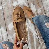 Nadine - Klasične Loaferice s Detaljima od Resica