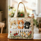 Mačići iz Vrta - Ručno Rađen Patchwork Torba