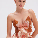 Elegantna svila Ibiza haljina