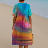 Ema - Haljina Tie-Dye pri Zalasku Sunca
