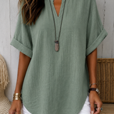 Emma™ – Casual Bluza Lisa s Kratkim Rukavima