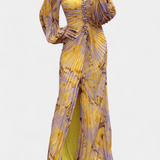 Kirstine | Maxi Plisirana Haljina