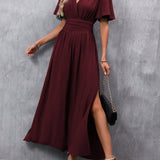 Eterna - Elegant Maxi Dress in Black