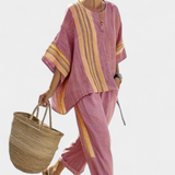 Lorena - Boho set od lana i bambusa