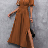 Eterna - Elegant Maxi Dress in Black