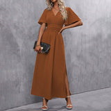Eterna - Elegant Maxi Dress in Black