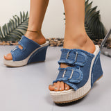 Atelier | Sandale s Wedge Petom i Raskošnim Rubom