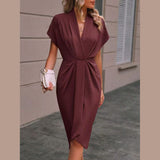 Caia - Envelop Midi Dress