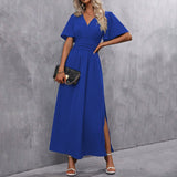 Eterna - Elegant Maxi Dress in Black