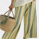 Olívia - Set od Lino Bambu Maslina