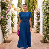 Valentina | Maxi haljina za posebne prilike s plisiranim detaljima