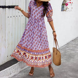 Angela - Elegantna Boho Haljina