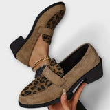Camila - Elegantne cipele s leopard uzorkom