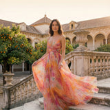 Elegantna svila Marbella haljina