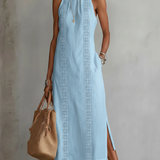 Chloe | Elegantna Midi Haljina za Ljeto