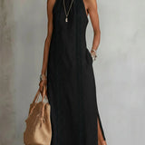 Chloe | Elegantna Midi Haljina za Ljeto